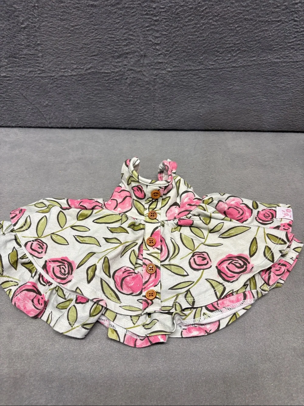 SweetHoney Pink Floral Doll Dress